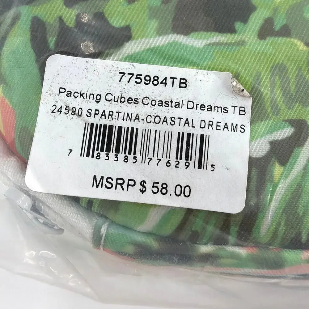 Tommy Bahama Coastal Dreams 6-Piece Packing Cube Set